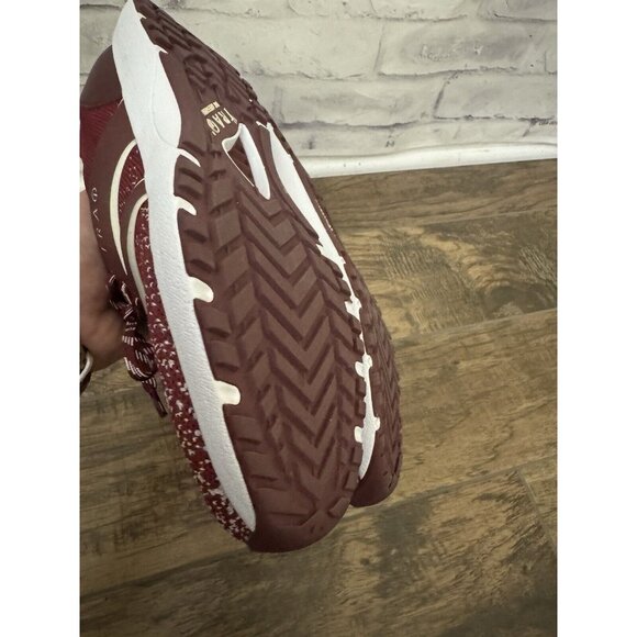 Traq By Alegria Qool Vino Multi Comfort Shoe Sneaker Size 39 / US 9 Red - Picture 7 of 10